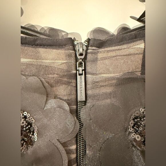 NWOT BRONX AND BANCO Rosalie Noir Gown in Black - Picture 13 of 16